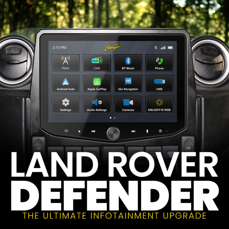 LAND ROVER DEFENDER 10-INCH STEREO